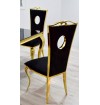 Krzesło Glamour Victoria złote