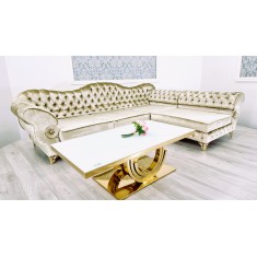 Sofa narożna Chesterfield PRESTON BIG 308 x 200 cm