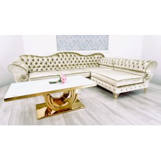 Sofa narożna Chesterfield PRESTON BIG 308 x 200 cm